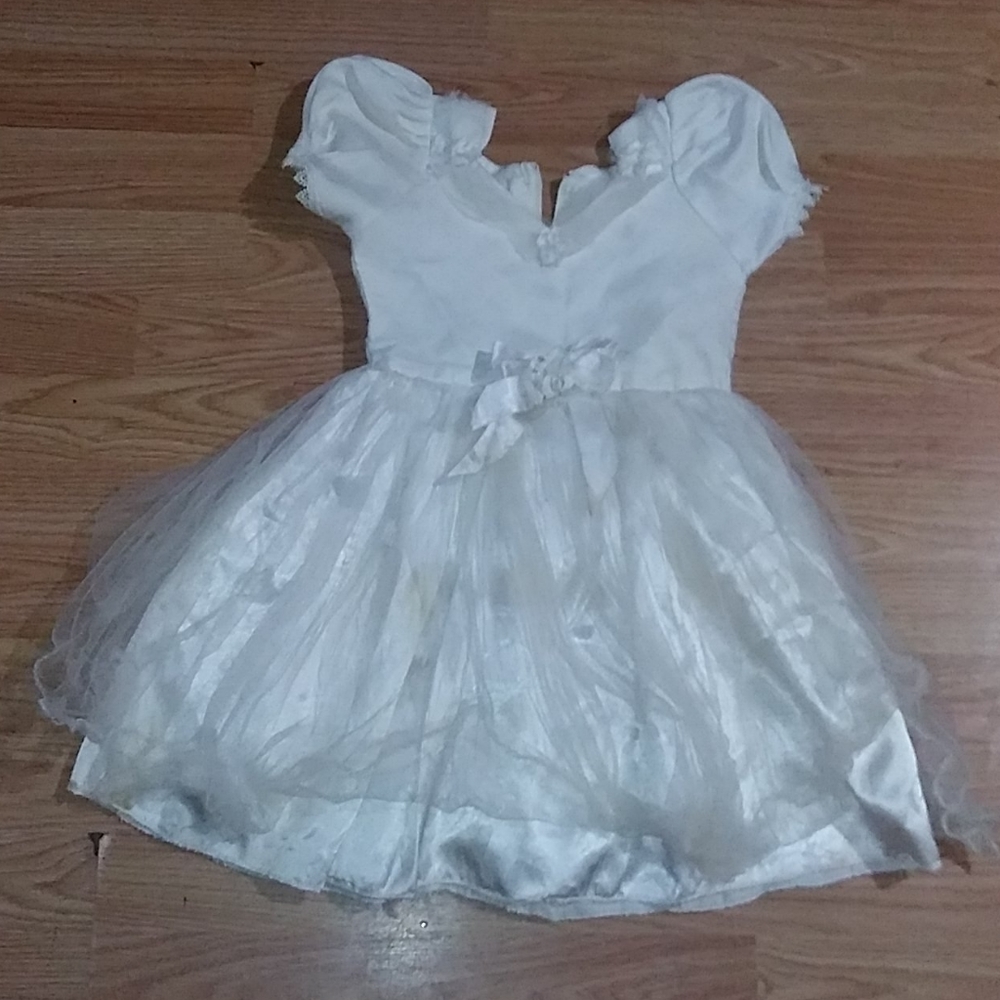 White baby dress